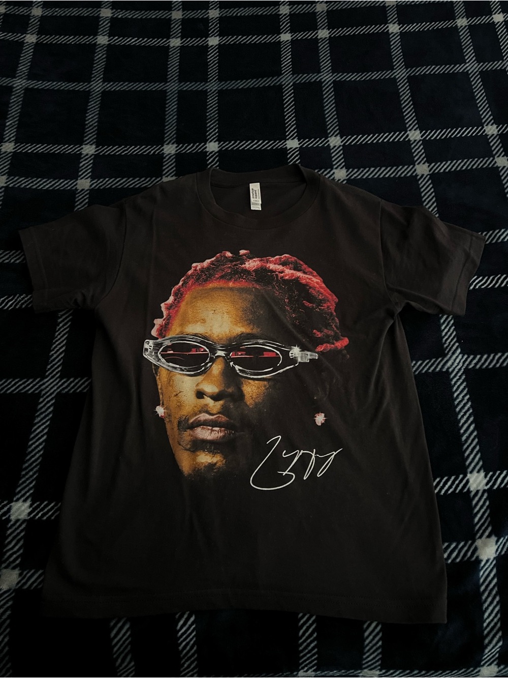 Black Future Graphic T shirt Size Small